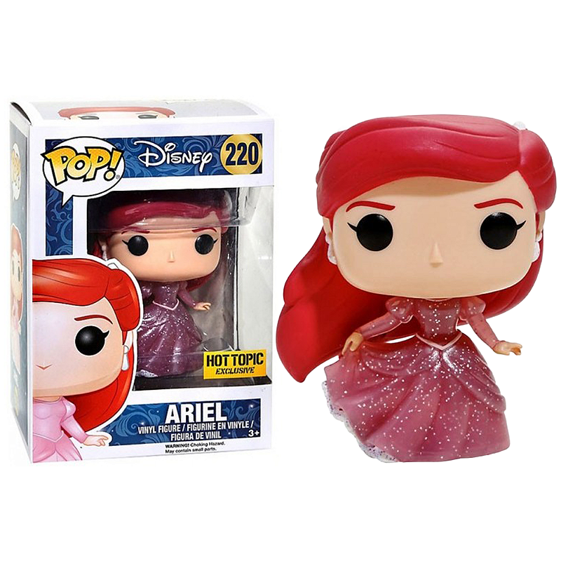 Funko Pop! Disney A Pequena Sereia Ariel 220 Exclusivo Glitter
