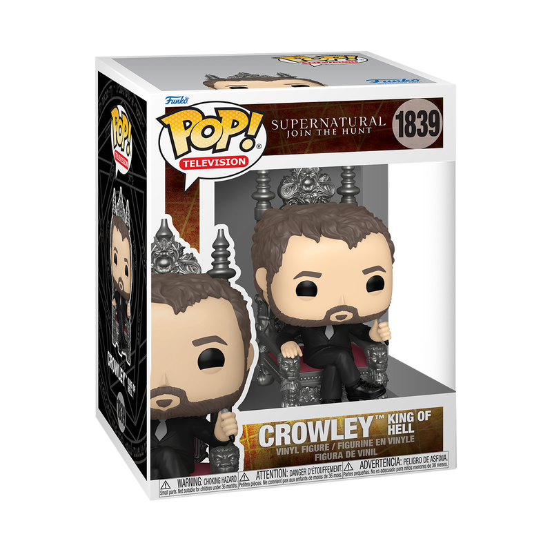 Funko Pop! Television Supernatural Crowley King Of Hell 1839