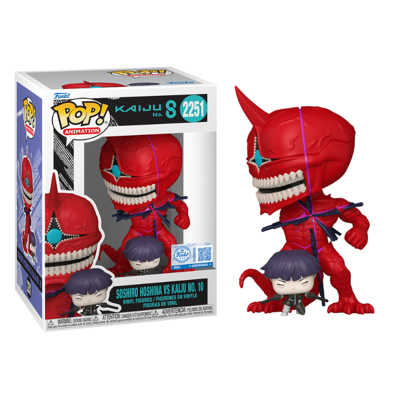 kinakopop グッズ まとめ売り Funko Pop! Animation Kaiju No. 8 Soshiro Hoshina Vs Kaiju No. 10