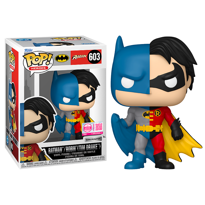 Funko Pop! DC Comics Batman / Robin Tim Drake 603 Exclusivo 1200
