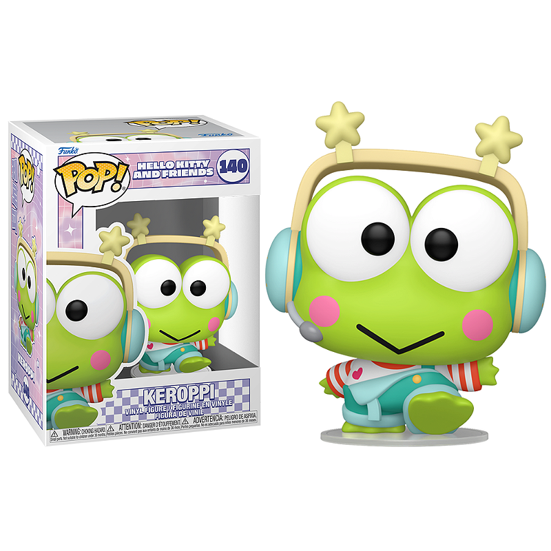 チヨコ ソフビ　HELLO GREEN ver. Funko Pop! Sanrio Hello Kitty And Friends Keroppi 140 Original