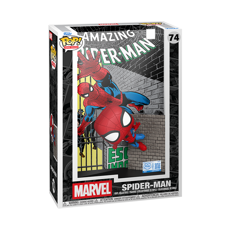 Funko Pop! Comic Covers Marvel Homem Aranha Spider Man 74