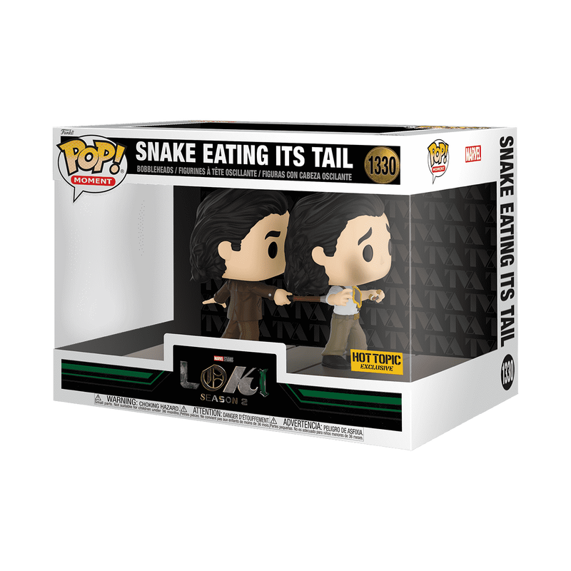 アメコミ Funko Pop! Loki Snake Eating Its Tail Funko Pop! Moment Marvel Loki Snake Eating its Tail 1330 Exclusivo