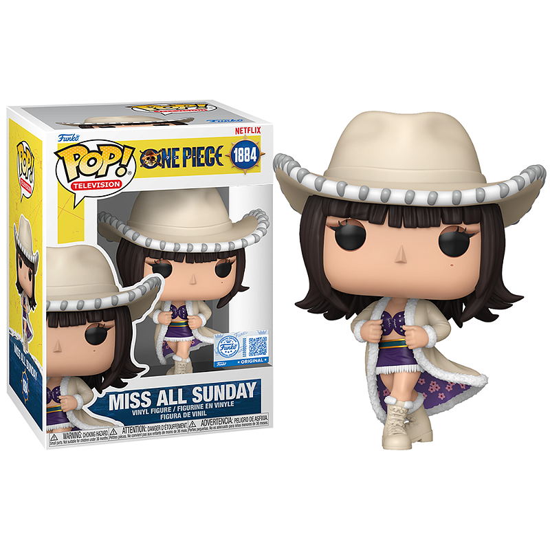 Funko Pop! Television One Piece Miss All Sunday 1884 Exclusivo