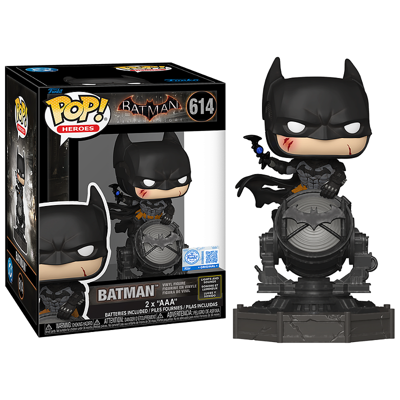 Funko Pop! Dc Comics Batman 614 Exclusivo Luz E Sons Original