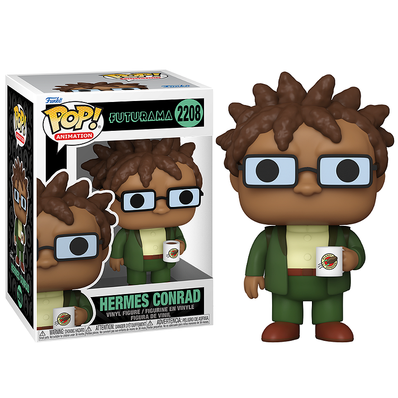 Funko Pop! Animation Futurama Hermes Conrad 2208 - Moça do Pop