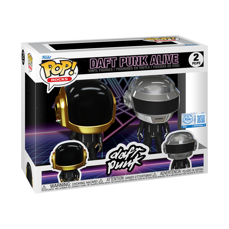 Funko Pop! Rocks Daft Punk Alive 2 Pack Exclusivo Original - Moça