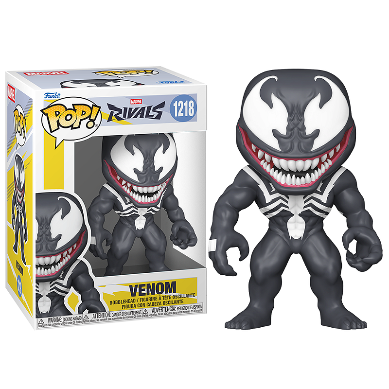 Funko Pop! Games Marvel Rivals Venom 1218 Original Colecionavel