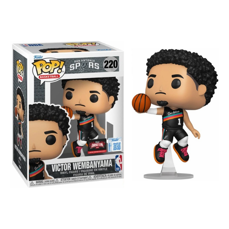 【未開封】Funko POP! NBA シェイ ウェンバンヤマ 2体セット Funko Pop! Basketball NBA Victor Wembanyama 220 Exclusivo - Moça