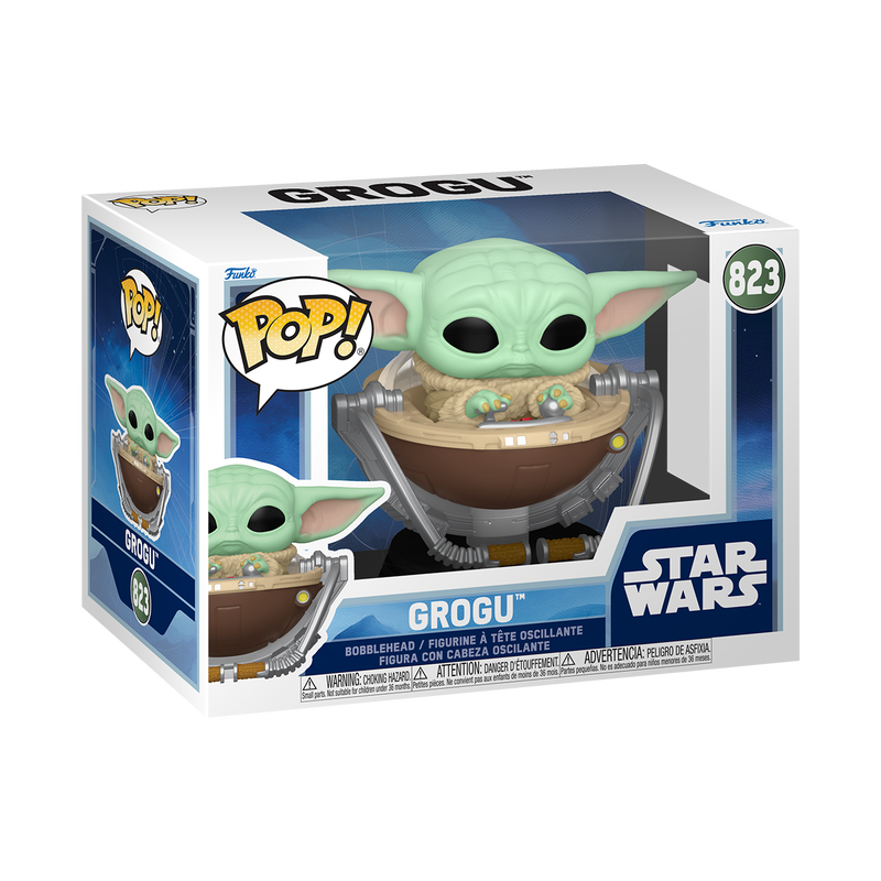 Funko Pop! Television Star Wars Grogu 823 Original Colecionavel