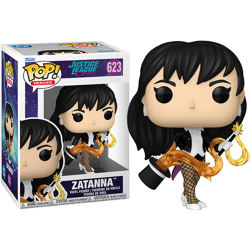 Funko Pop! Dc Comics Liga Da Justiça Sombria Zatanna 623 Original