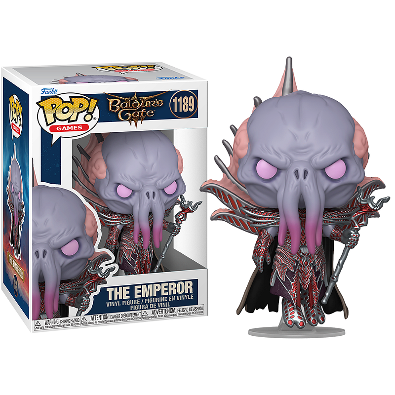 Funko Pop! Games Baldurs Gate The Emperor 1189 Original