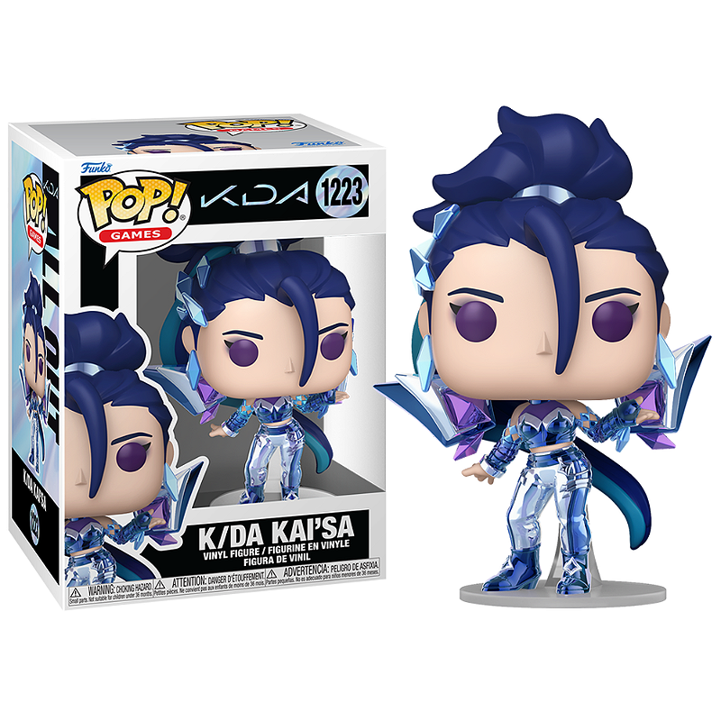 K-POP・アジア F(X) kpop cd super rare hand signed Funko Pop! Games League Of Legends K/DA Kai'sa 1223 - Moça do Pop