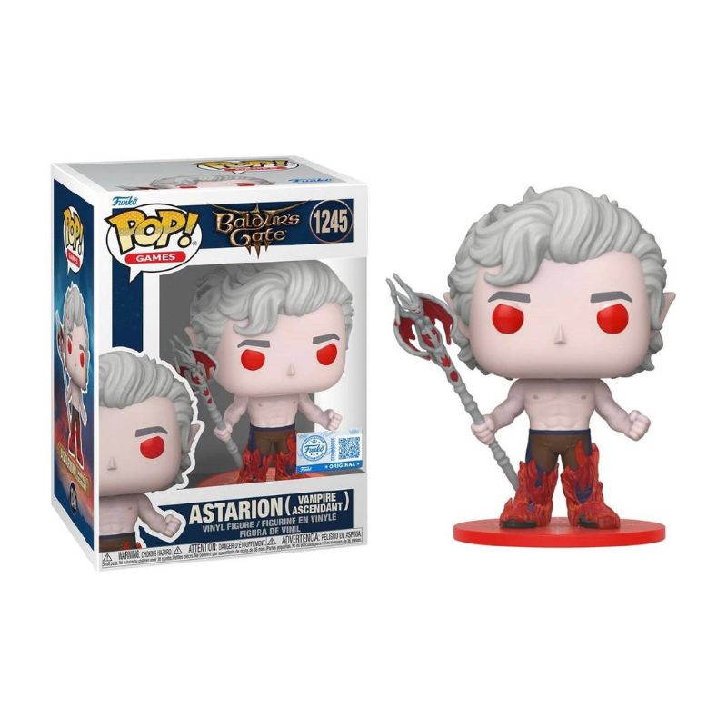 ゲームキャラクター funko pop Baldur's Gate3 Astarion figure Funko Pop! Baldurs Gate Astarion Vampire Ascendant 1245 Exclusivo