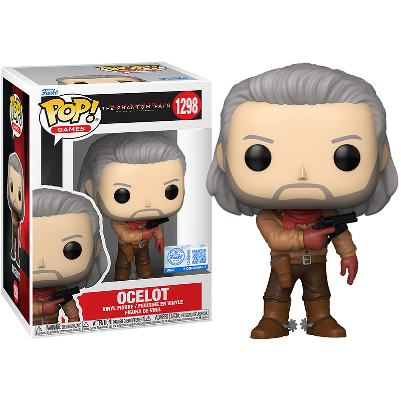 Funko Pop! Games Metal Gear Solid Ocelot 1298 Exclusivo Original