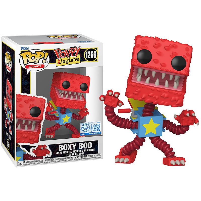 Funko Pop! Games Poppy Playtime Boxy Boo 1266 Exclusivo Original