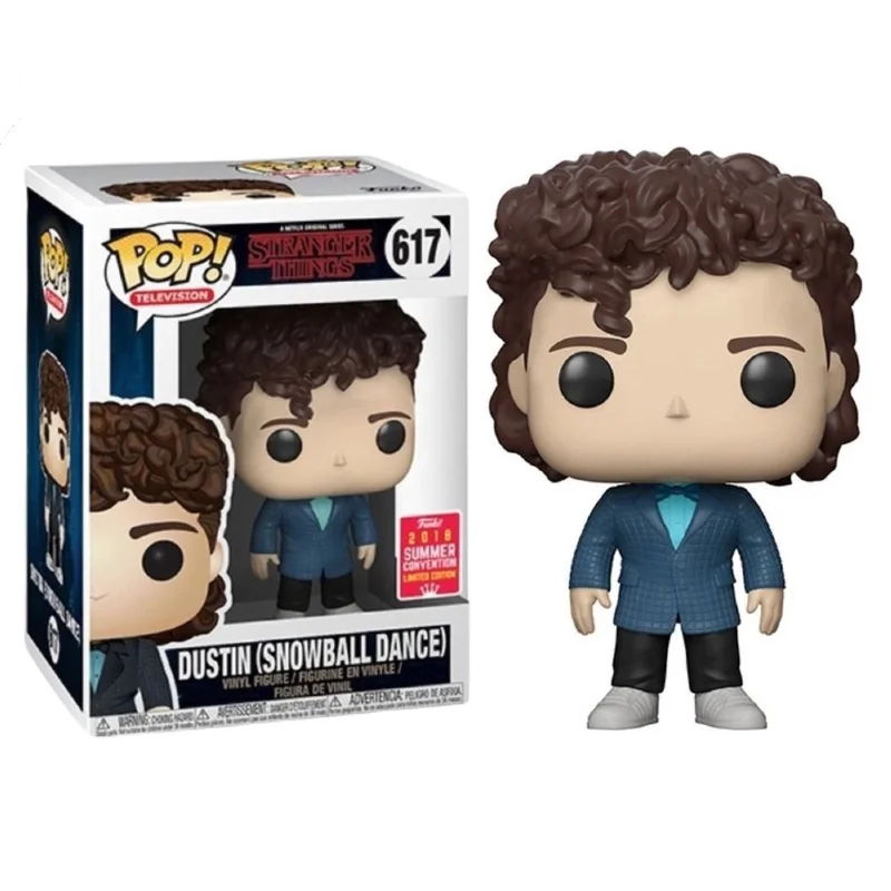 Funko Pop! TV Stranger Things Dustin Snowball Dance 617 Exclusivo