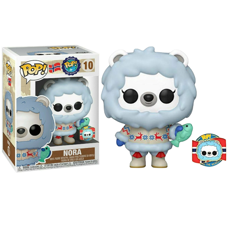 Funko POP! 10個まとめ売り Funko Pop! Icons Around The World Nora 10 Exclusivo Original