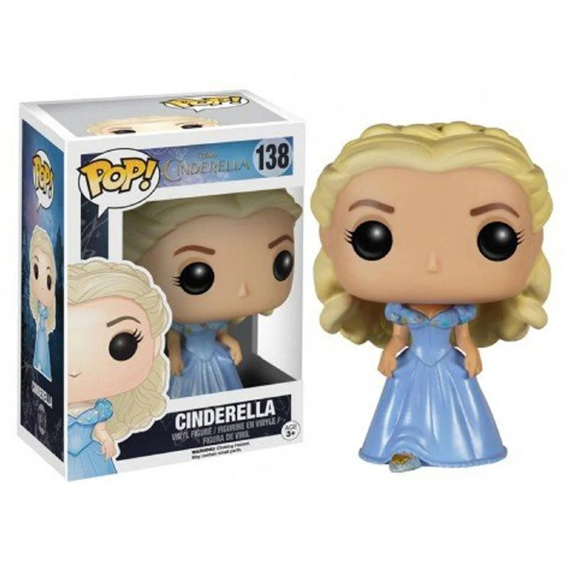 Funko Pop! Disney Cinderella 138 Original Colecionavel - Moça do