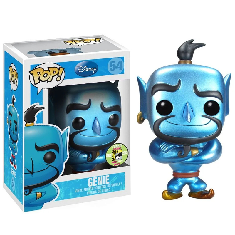 Funko Pop! Disney Aladdin Genie 54 Exclusivo Metallic Original
