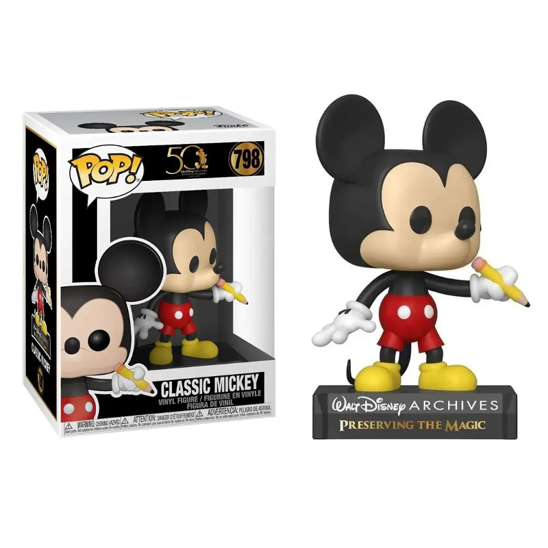 Funko Pop! Disney Classic Mickey 798 Original Colecionavel - Moça