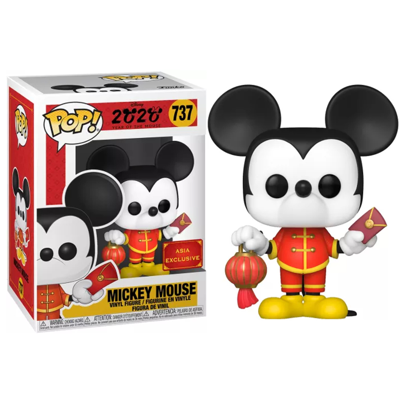 Funko Pop! Disney Mickey Mouse 737 Original Colecionavel - Moça do