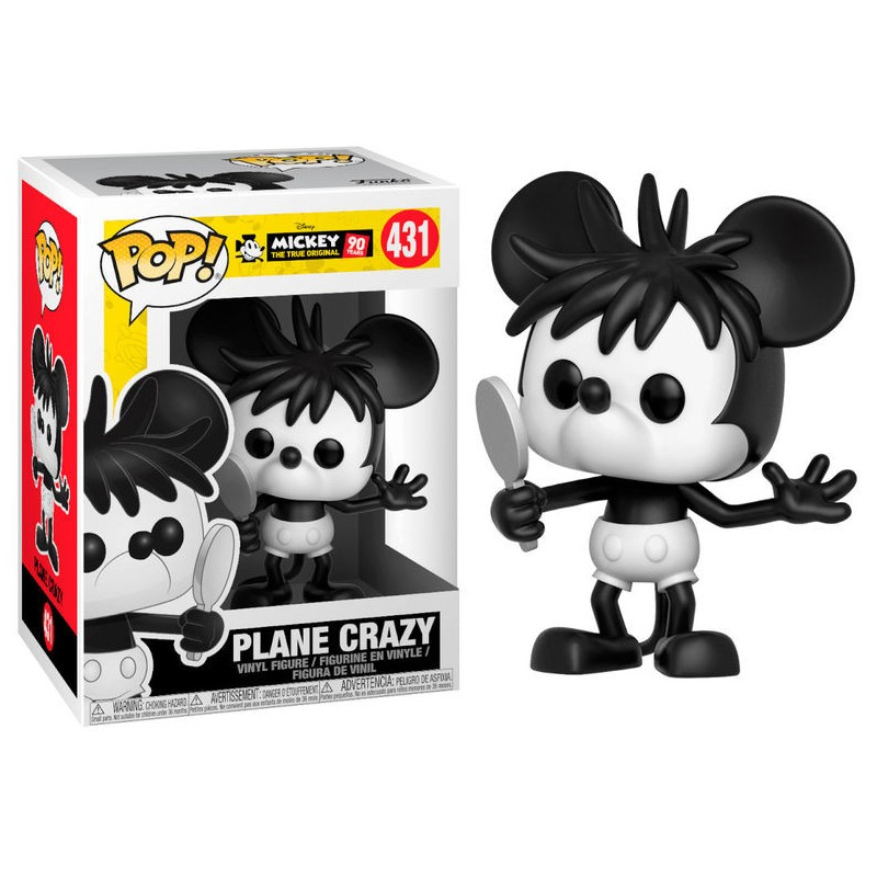 Funko Pop! Disney Mickey Plane Crazy 431 Original Colecionavel