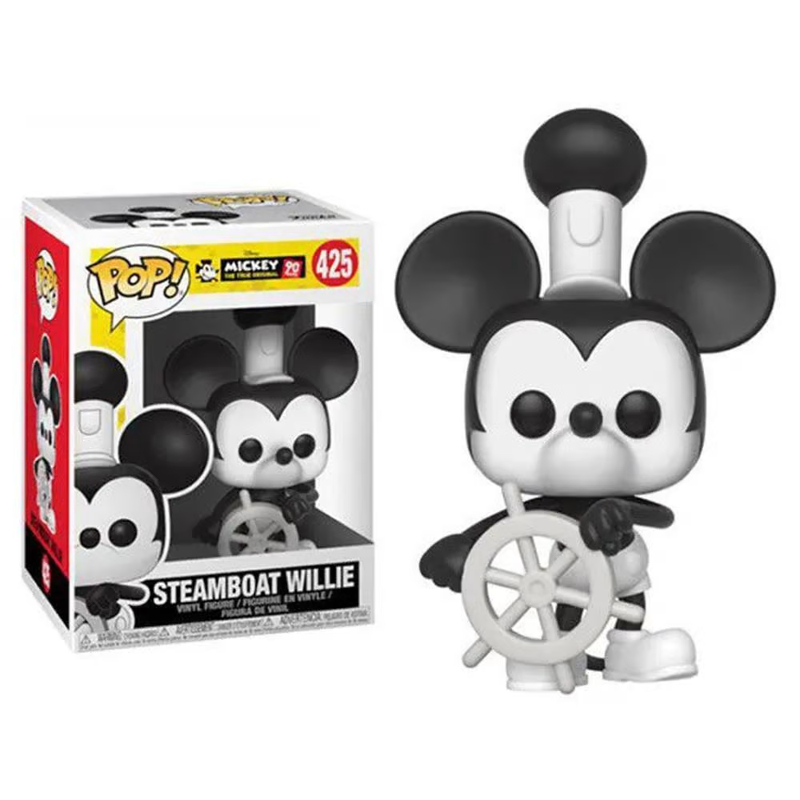Funko Pop! Disney Mickey Mouse Mickey Steamboat Willie 425 Funko Pop! Disney Mickey Mouse Mickey Steamboat Willie 425