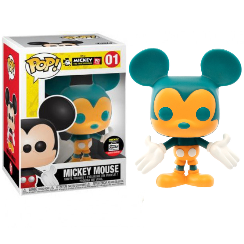 Funko Pop Disney Mickey Mouse 01 Exclusivo Original Colecionavel