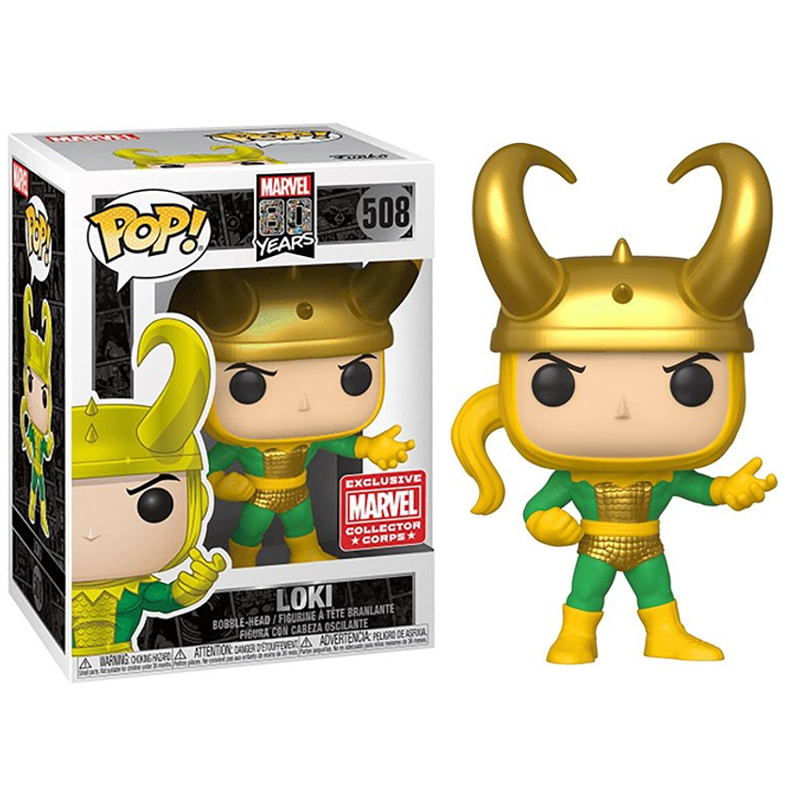 c*e様 funko pop MARVEL Loki フィギュア 3体セット ア Funko Pop! Marvel Loki 376 Chrome Gold Original Colecionavel