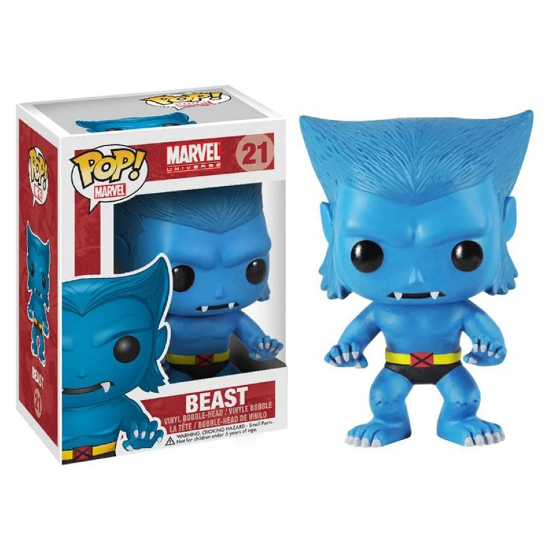 Funko Pop! Marvel Universe X-Men Beast 21 Original Colecionavel