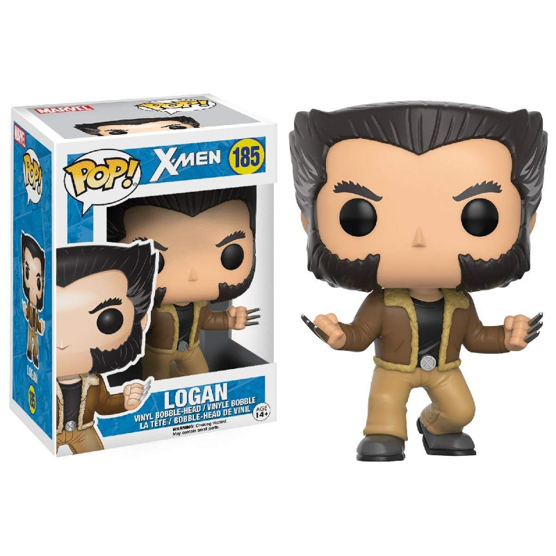 Funko Pop! Marvel X-Men Logan 185 Original Colecionavel - Moça do