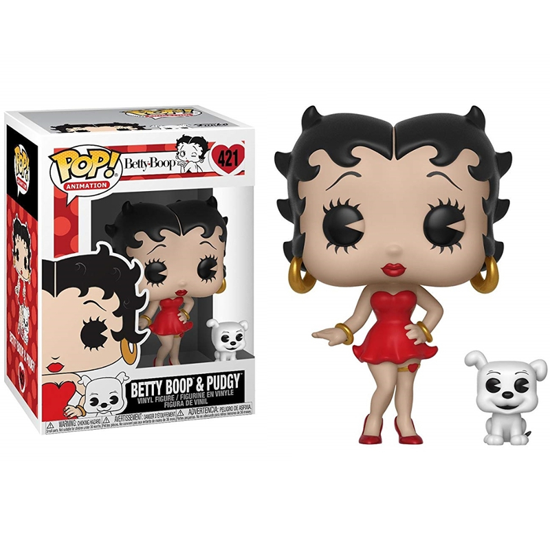 専用Funko Betty Boop ボブルヘッド 4点セット　ベティー　ポパイ Funko Pop! Animation Betty Boop & Pudgy 421 Original Colecionavel