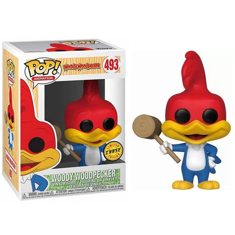 Funko Pop! Pica Pau Woody Woodpecker 493 Exclusivo Chase Original