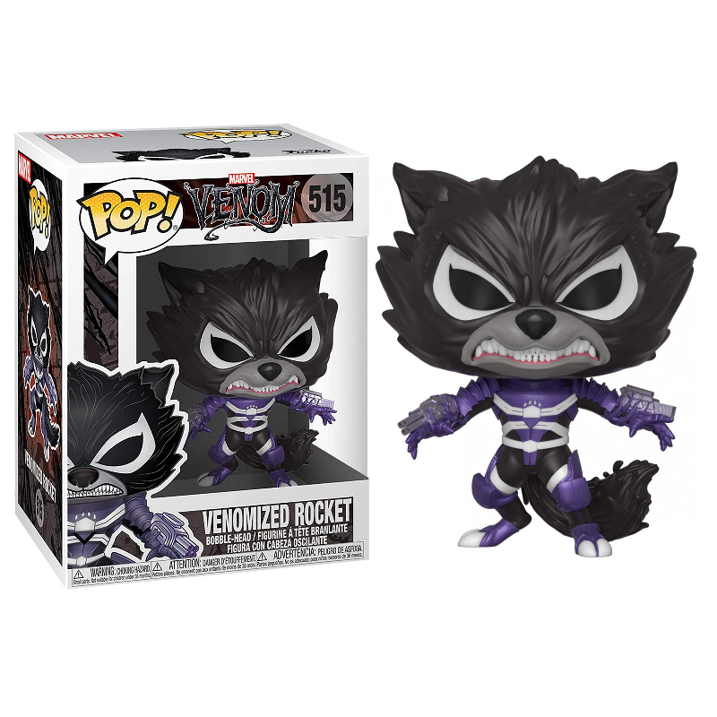 Funko Pop! Marvel Venomized Rocket 515 Original Colecionavel