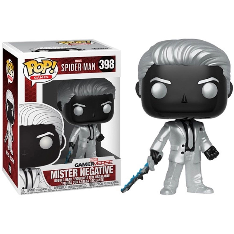 Funko Pop! Marvel Homem Aranha / Spider Man Mister Negative 398