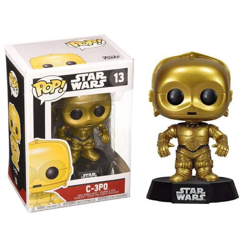 Funko Pop! Star Wars C-3PO 13 Original Boneco Colecionavel - Moça