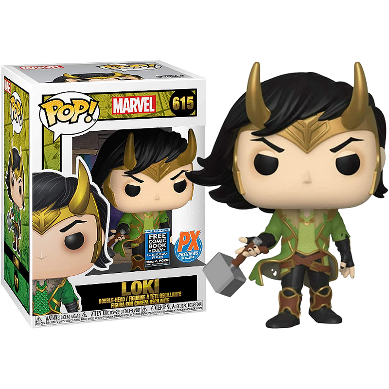 Funko Pop! Marvel Loki 615 Exclusivo Original Colecionavel - Moça