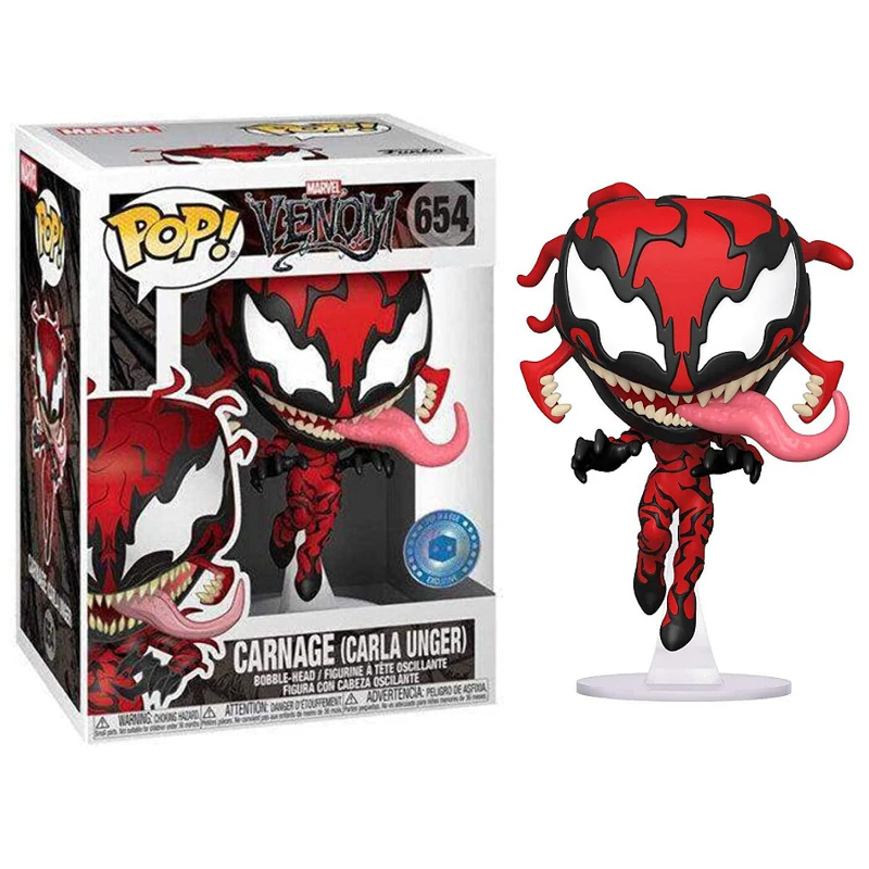 Funko Pop! Marvel Carnage (Carla Unger) 654 Exclusivo