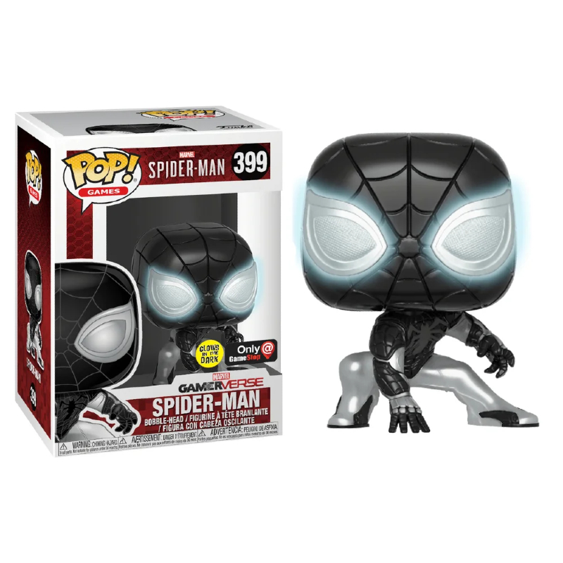 限定盤 Funko POP！MARVEL SPIDER-MAN399 Funko Pop! Marvel Spider-Man 399 Exclusivo Glow Original