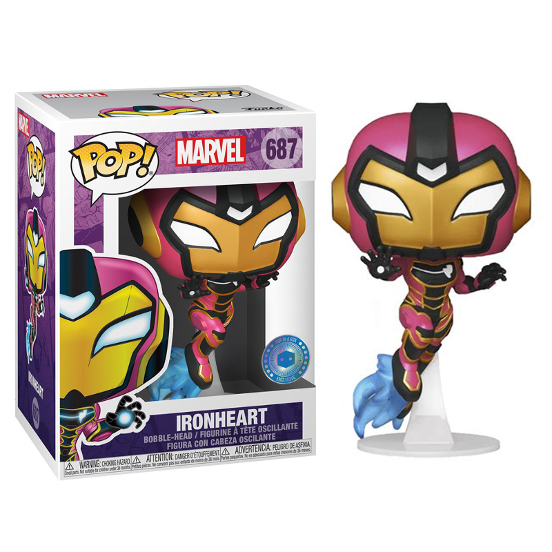 Funko Pop! Marvel Ironheart 687 Exclusivo Original Colecionavel