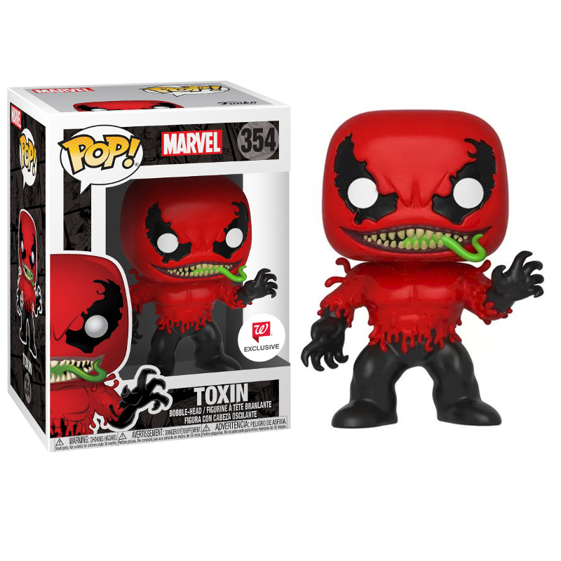 Funko Pop! Marvel Toxin 354 Exclusivo Original Colecionavel - Moça