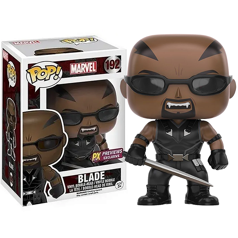 Funko Pop! Marvel Blade 192 Exclusivo Original Colecionavel - Moça 