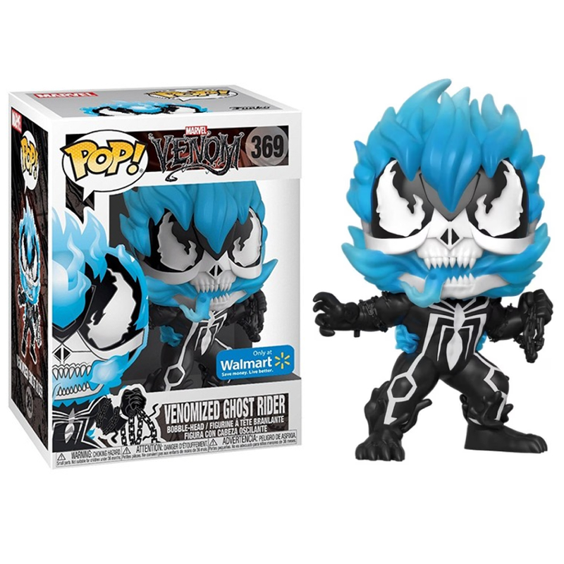 Funko Pop! Marvel Venom Venomized Ghost Rider 369 Exclusivo - Moça