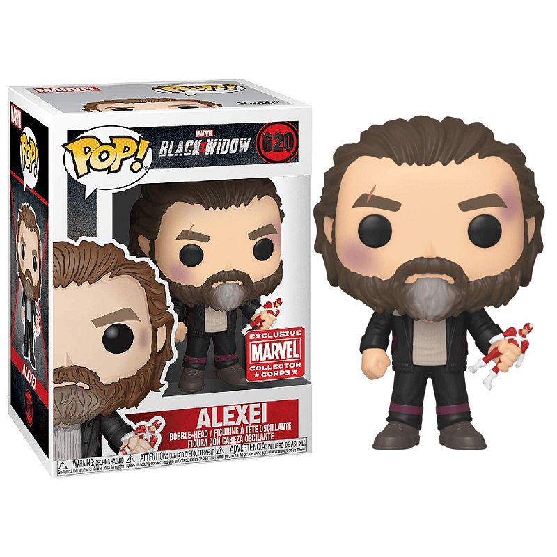 Funko Pop! Marvel Black Widow Alexei 620 Exclusivo Original - Moça