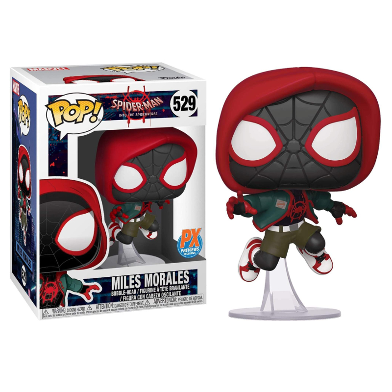 funko pop 529 スパイダーマン スパイダーバース マイルス モラレス Funko Pop! Marvel Spider Man Miles Morales 529 Exclusivo Original