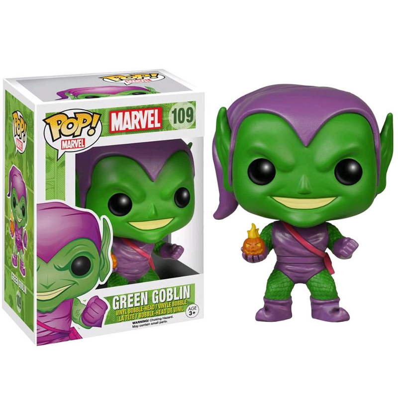Funko Pop! Marvel Green Goblin 109 Exclusivo Original Colecionavel