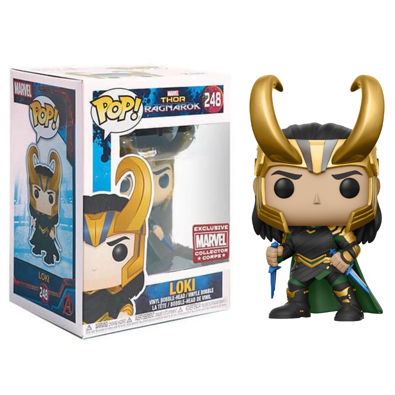 マーベル Marvel Funko Pop LOKI ロキ 送料無料　ファンコ Funko Pop! Marvel Thor Ragnarok Loki 248 Exclusivo Original - Moça