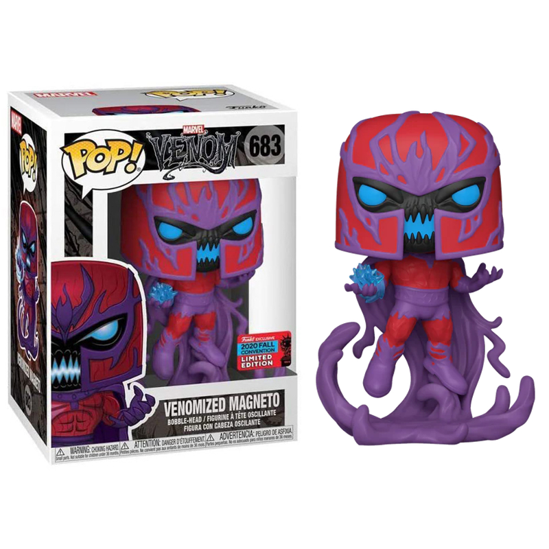 Funko Pop! Marvel Venomized Magneto 683 Exclusivo Original - Moça