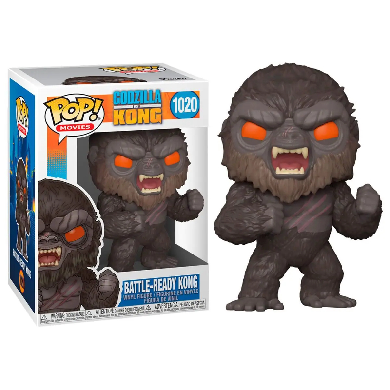 Funko Pop! Filme Godzilla Vs Kong Battle-Ready Kong 1020 Original
